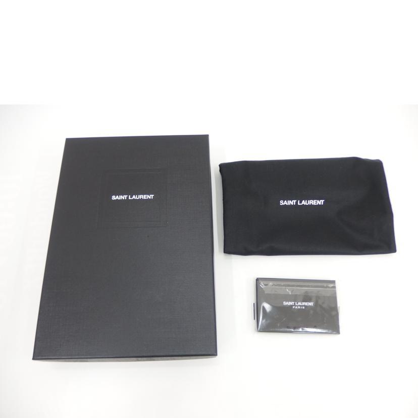 SAINTLAURENT サンローラン/クラッチレザー/ネイビー/375950/ブランド
