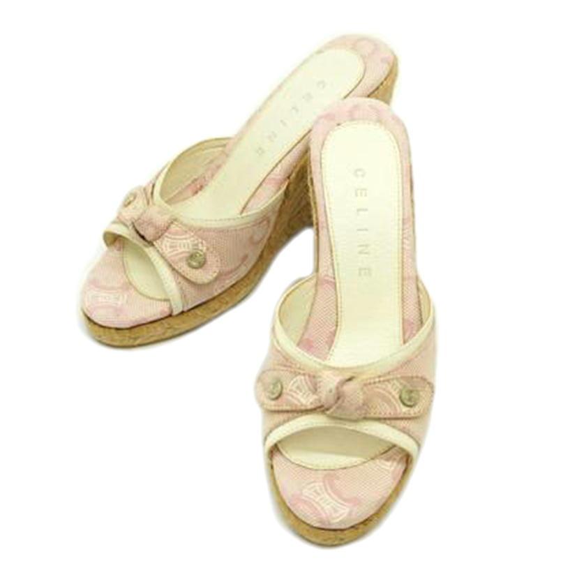 CELINE セリーヌ/ウェッジソールサンダル/36/レディースシューズ/BC