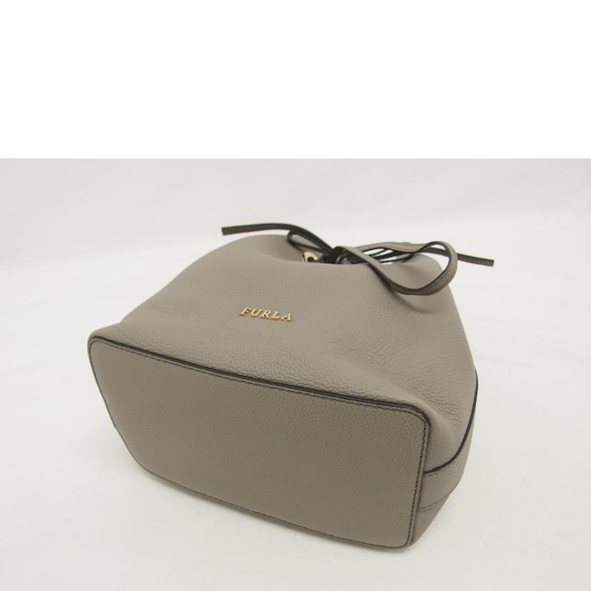 FURLA フルラ/コスタンザ/2WAY巾着ショルダーバッグ/グレー