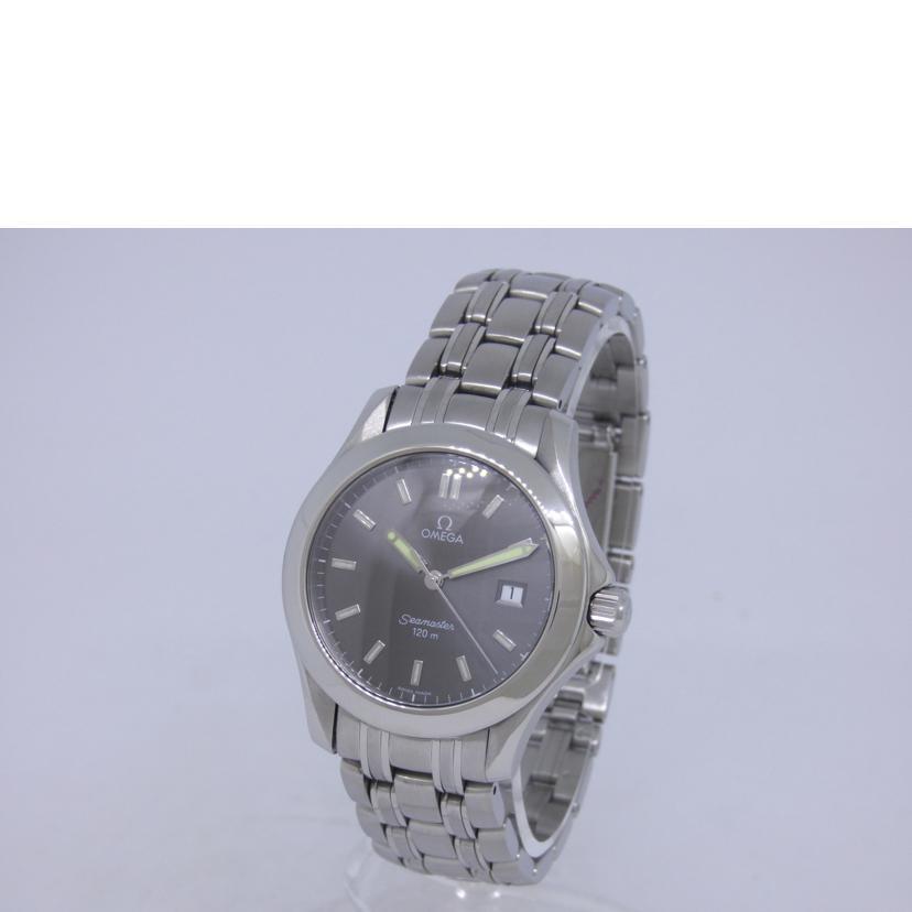 時計 OMEGA SEAMASTER 120M Omega Seamaster 120m 36mm Stainless Steel Quartz Strap Watch