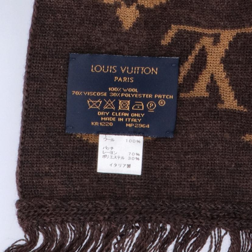 LOUIS VUITTON ルイヴィトン/LV ワッペンマフラー/ルイ・ヴィトン/SA  