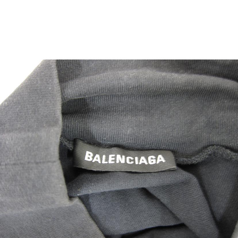 BALENCIAGA バレンシアガ/カットソーロゴワンピース/S/レディース  