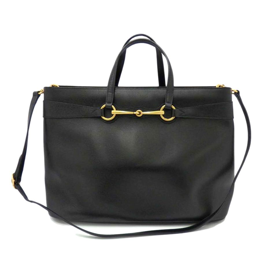 本物.美品　GUCCI グッチ　ホースビット　革　ショルダー　バッグ　カバン　黒 GUCCI（グッチ） （新品・未使用品）グッチ ホースビット 1955