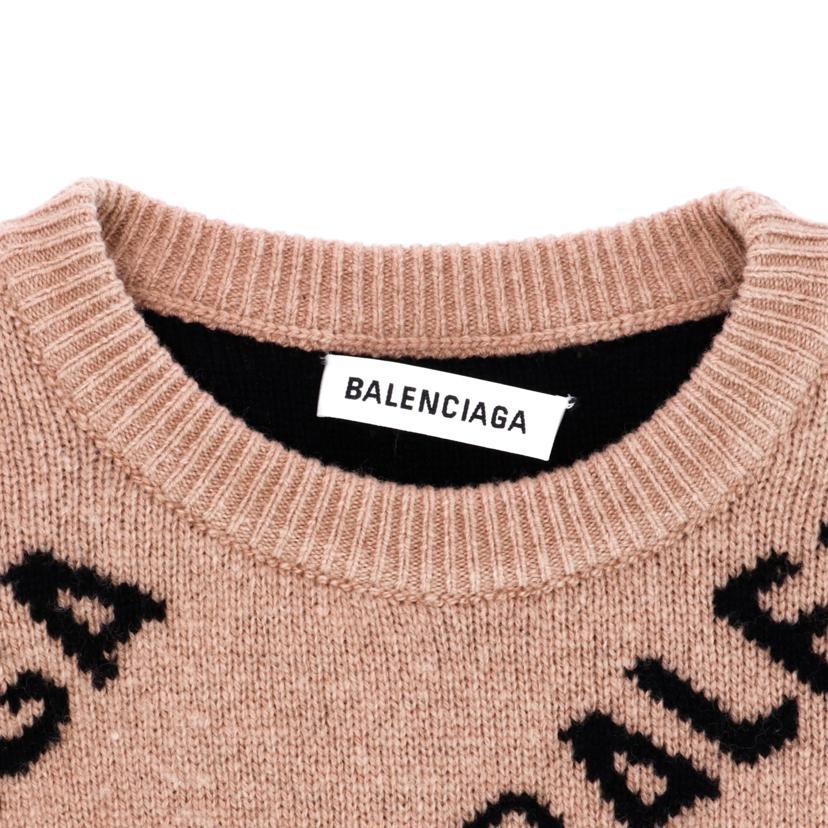 BALENCIAGA（バレンシアガ） バレンシアガ/オールオーバーロゴクルー