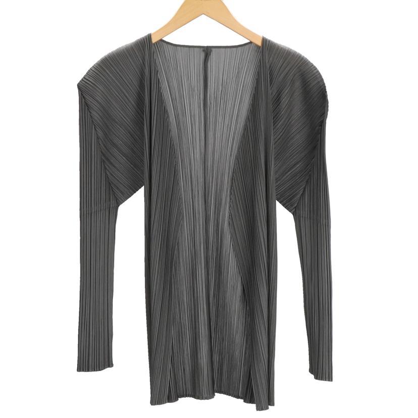 ISSEY MIYAKE』イッセイミヤケ (3) プリーツ カーディガン