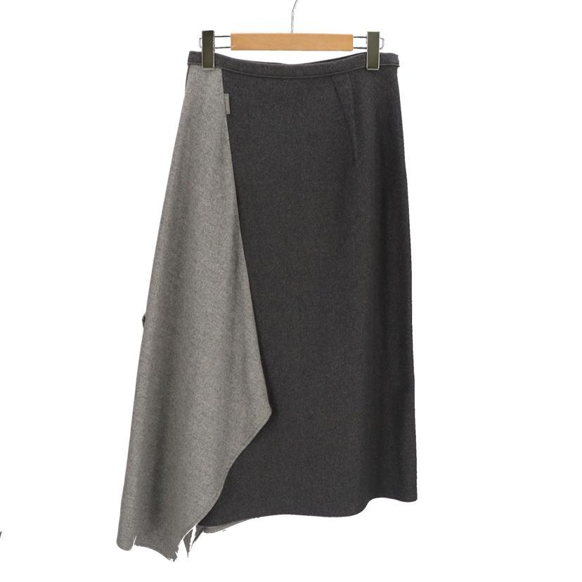 MONCLER モンクレール/GONNA/アシンメトリーロングスカート  