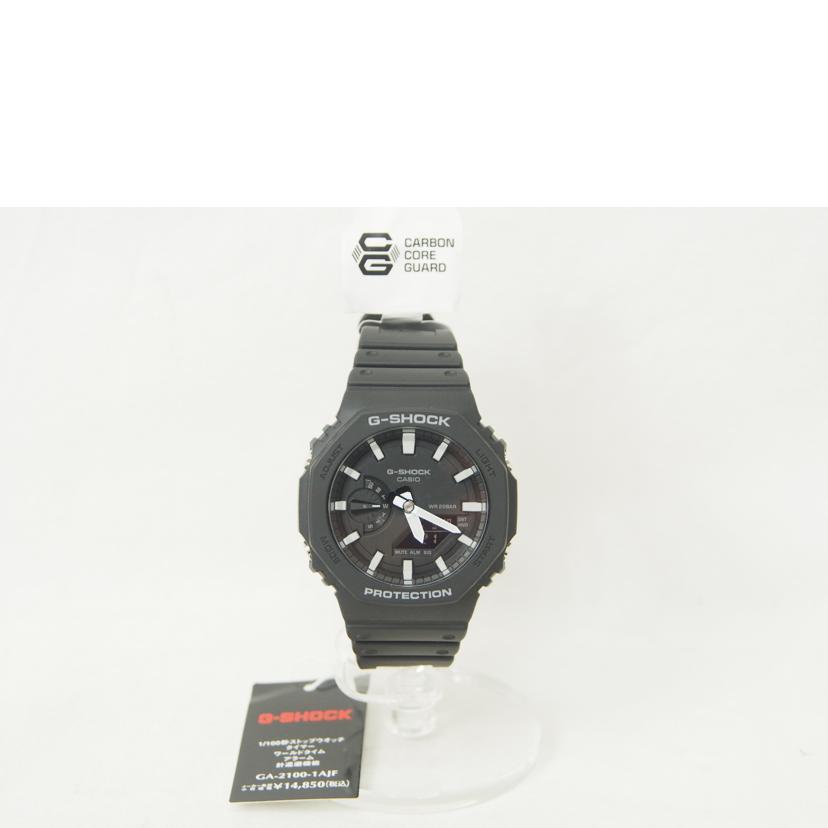 CASIO G-SHOCK GA-2100 カーボンコアガード中古品 G-SHOCK GA-2100 オールレッド カシオーク カーボンコアガード - メルカリ