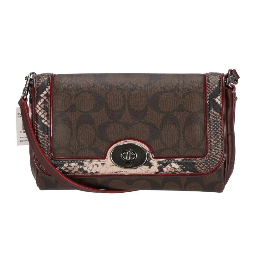 COACH コーチ/シグネチャー クロスショルダーバッグ/F38243/E16 