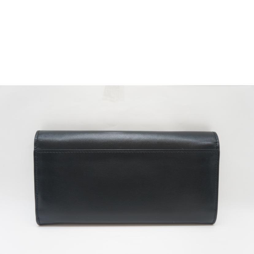 【美品】バーバリー　長財布　レディース　黒 BURBERRY（バーバリー） バーバリー/長財布 ブラック/バーバリー/A
