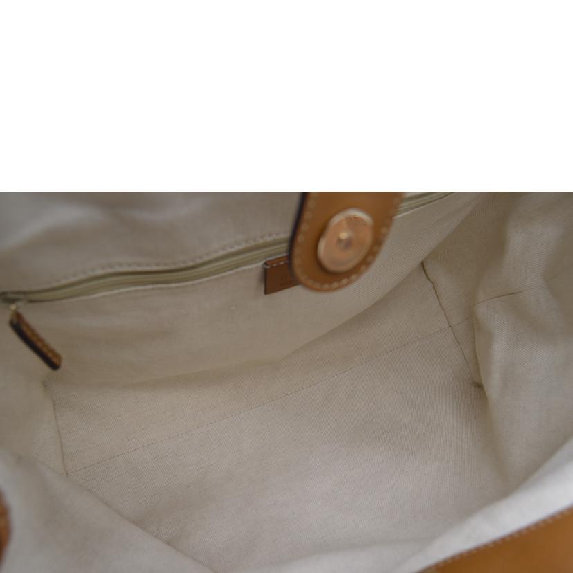GUCCI（グッチ） グッチ/ディアマンテキャンバススークーレザーハンド