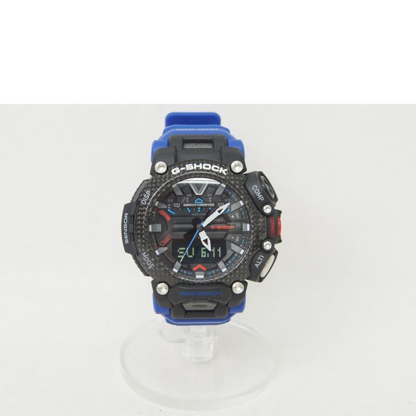 CASIO G-SHOCK GR-B200-1A2JF　未使用 CASIO G-Shock Gravitymaster 'Black Blue' GR-B200-1A2