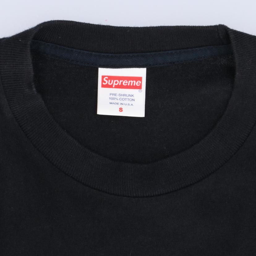 Supreme×Salvador Dali/ 時計プリントTシャツ・BK/S/メンズインナー/AB