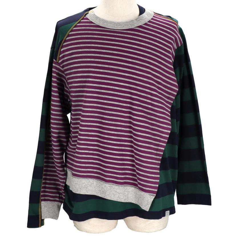 Color Kolor カラー/Kolor パッチワークカットソー/21SBM-T07236/1/A 