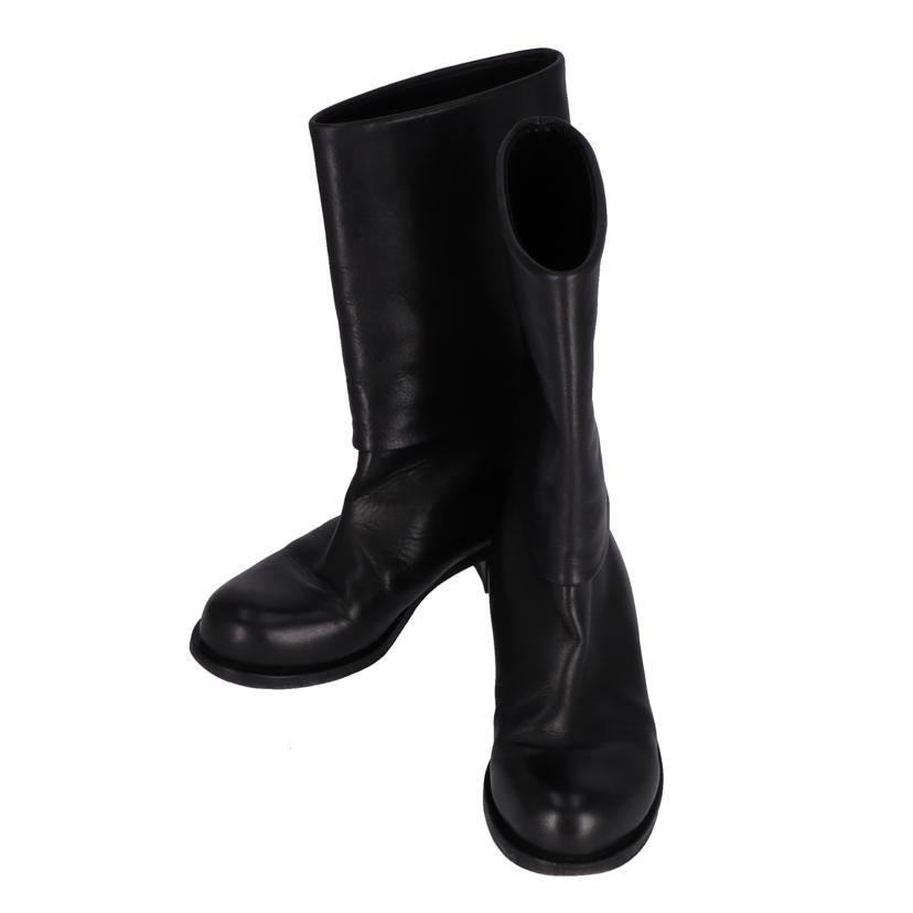 CHANEL シャネル/レザーハーフブーツ/ソール***/35.5/シャネル/Bランク 