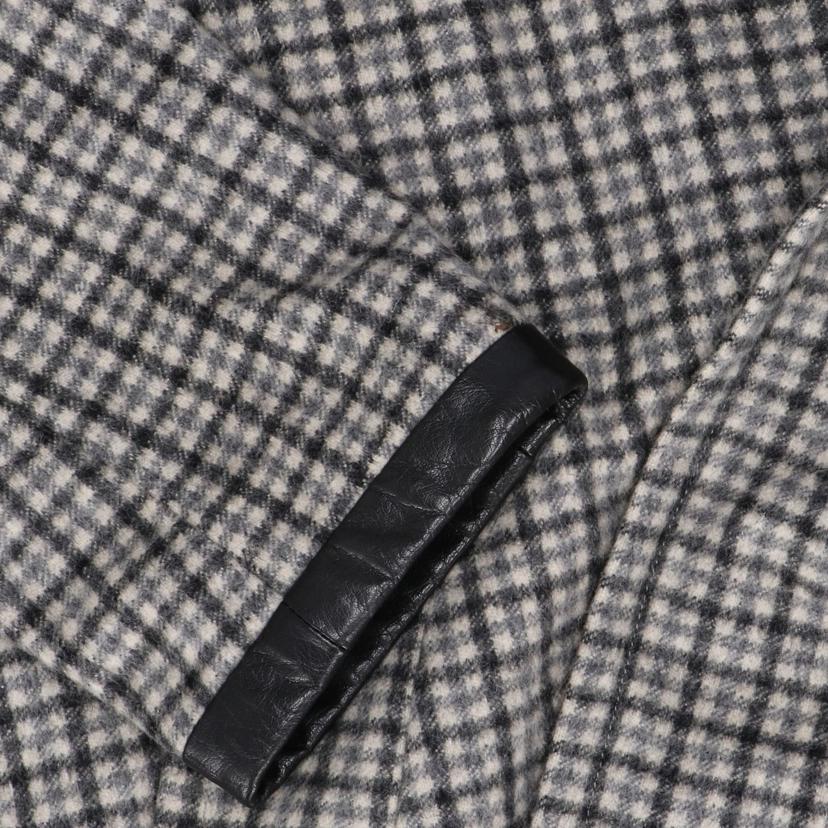 DRAWER ドゥロワー/DRAWER レディースチェック柄ウールコート/38  