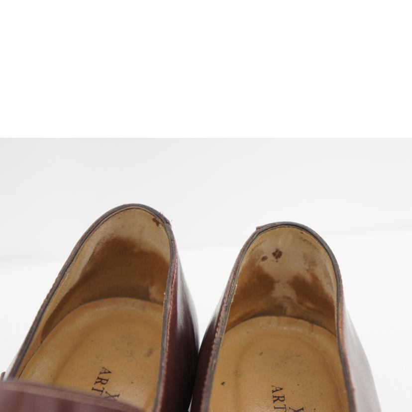 ARTIOLI アルティオリ ブラック レザー ドレスシューズ サイズ8 1/2 アルティオリ シングルモンクローファー ブラック サイズ6 純正