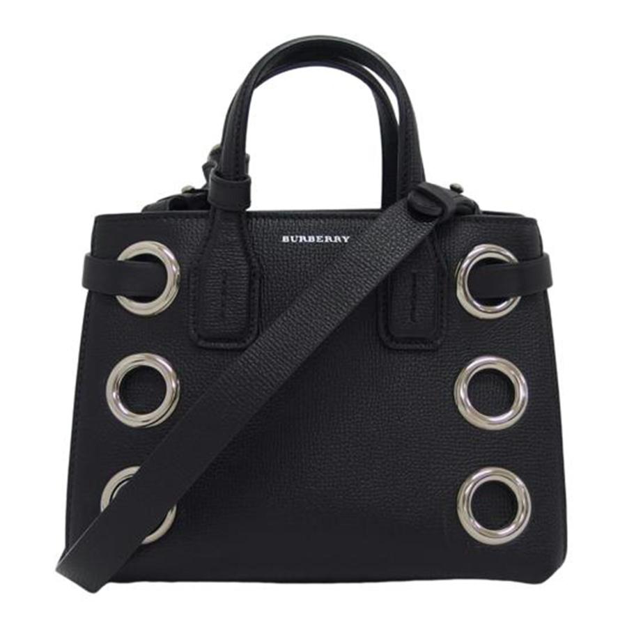 BURBERRY バーバリー/レザー2WAYショルダーバッグ/ブラック