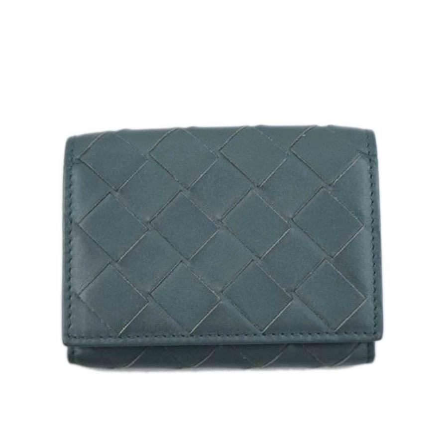 BOTTEGA ボッテガヴェネタ/イントレチャートコンパクトウォレット/A  