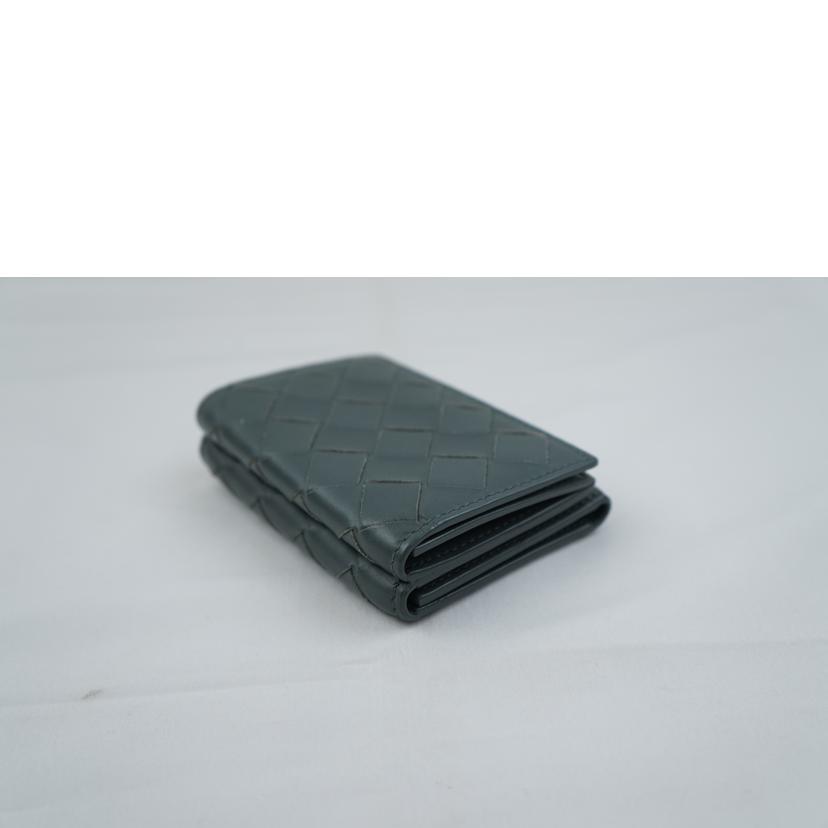 BOTTEGA ボッテガヴェネタ/イントレチャートコンパクトウォレット/Aランク/67【中古】 BOTTEGA ボッテガヴェネタ/イントレチャートコンパクトウォレット/A