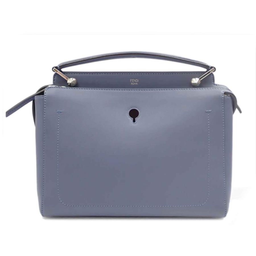 ブルー（ファッション） FENDI フェンディ/ドットコム レザー ブルー