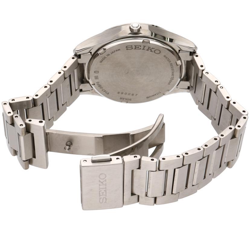 SEIKO DOLCE V147-0BF0 ソーラー式腕時計　ドルチェ SEIKO セイコー/DOLCE/チタン/ソーラー/V147-0BF0/SADM007/890