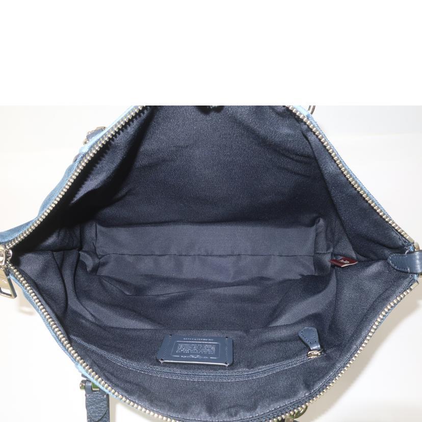 COACH コーチ/2WAYデニムバッグ ハンド ショルダー/91094/コーチ