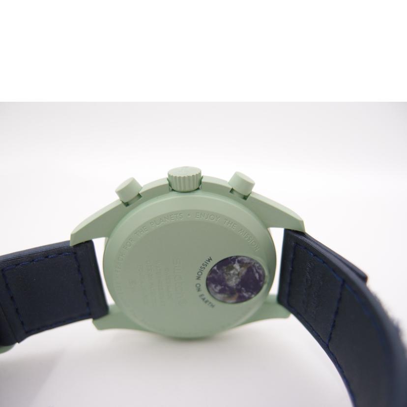 On（オン） OMEGA×swatch オメガ×スウォッチ/ムーンスウォッチ/MISSION