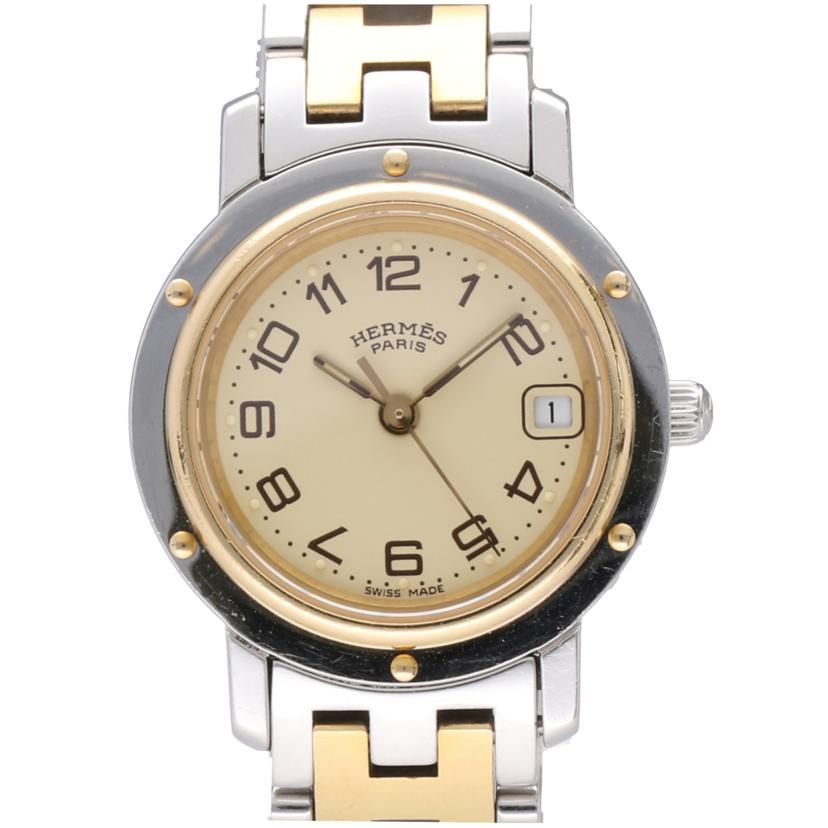 HERMES エルメス/クリッパー・アイボリー／レディース／クオーツ  