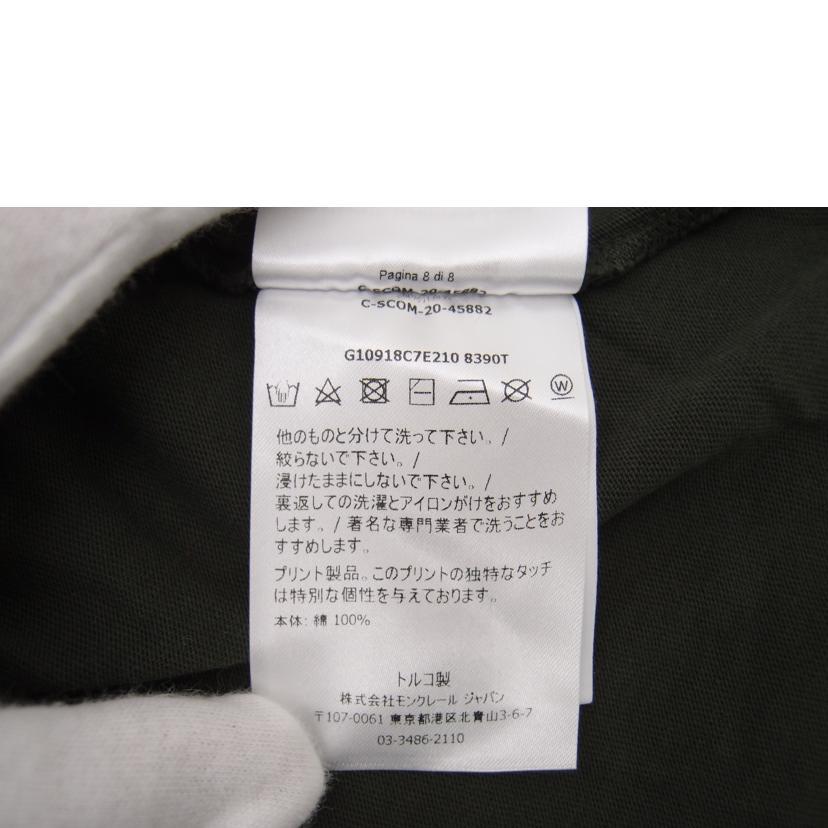 MONCLER モンクレール/MONCLER ラバーワッペンTシャツ/TG M/メンズ