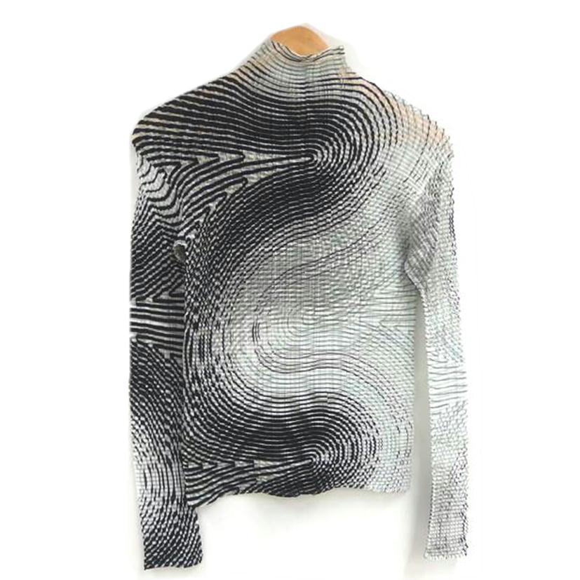 ISSEY MIYAKE イッセイミヤケ/マルチカラーカットソー/IM44FJ649/2/A 