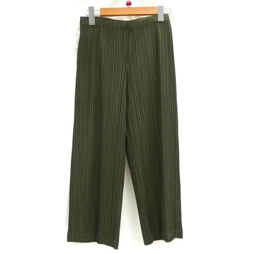 ★PLEATS PLEASE イッセイミヤケ★ ブロックチェック プリーツパンツ PLEATS PLEASE プリーツプリーズ イッセイミヤケ PP61-JF909