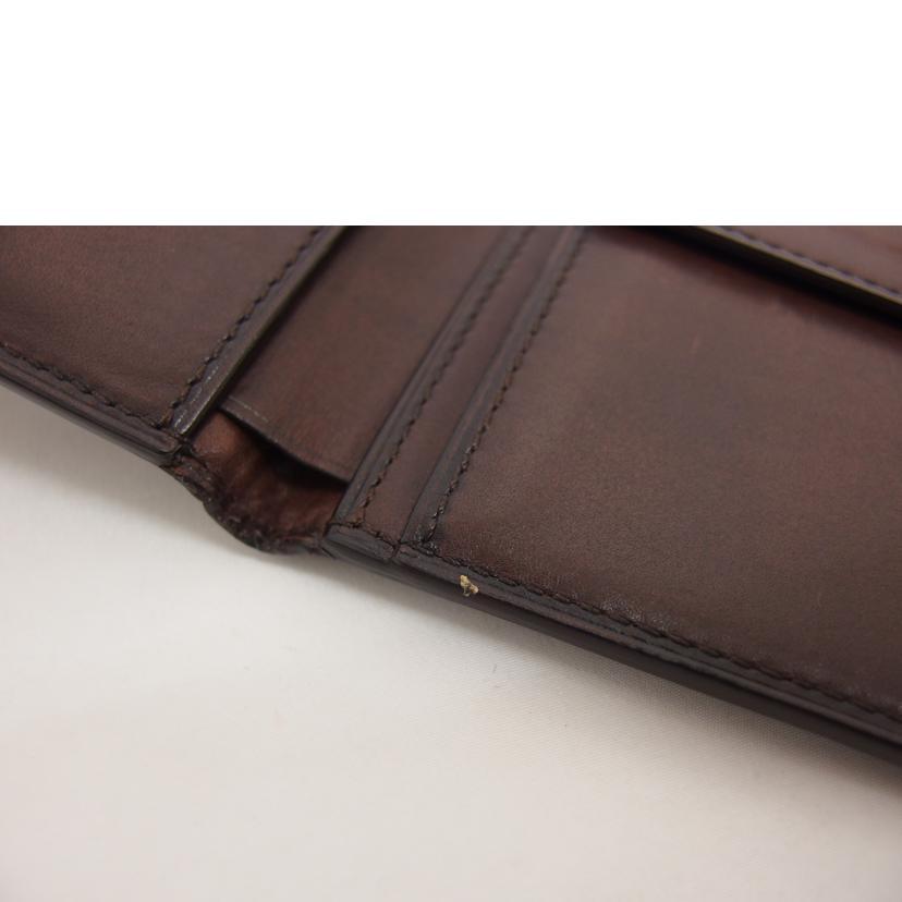 Berluti ベルルッティ/レザー二ツ折財布/ブランドバック/Bランク/04  