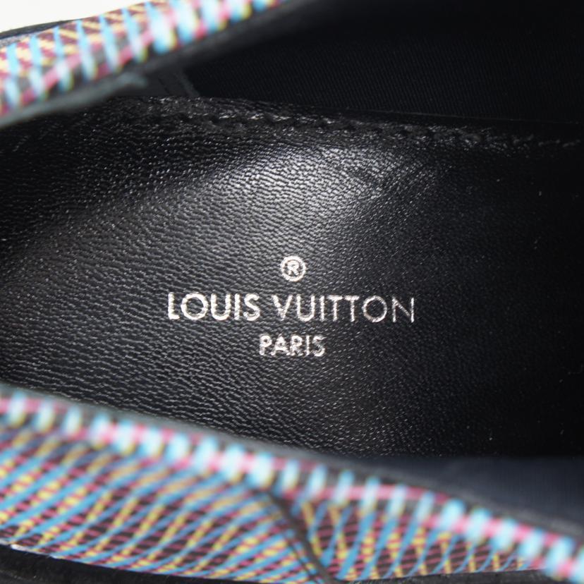 LOUIS VUITTON ルイヴィトン/ダービーシューズ【サイズ39 1/2】/MA0***/約25.5cm/ルイ・ヴィトン/ABランク/77【中古】 LOUIS VUITTON ルイヴィトン/ダービーシューズ【サイズ39 1/2】/MA0