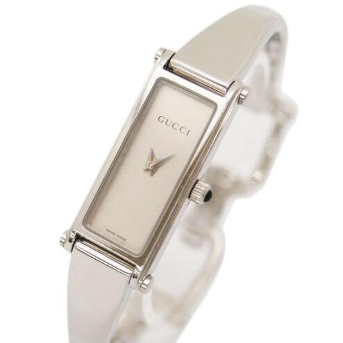 【超美品】GUCCI グッチ 1500L スクエアフェイスバングルウォッチ腕時計 GUCCI グッチ/腕時計 レディース スクエアフェイス/バングル