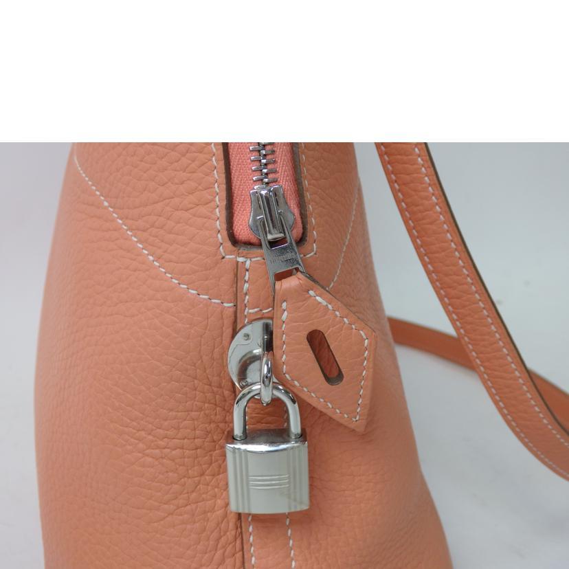 HERMES エルメス/ボリード31/トリヨンクレマンス/シルバー金具/ピンク 
