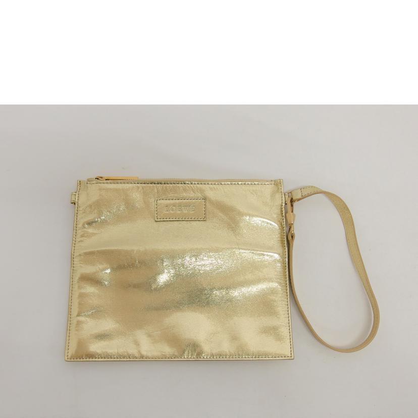 LOEWE（ロエベ） アナグラム 編ミ込ミレザー/アマソナ28/ ハンドバッグ
