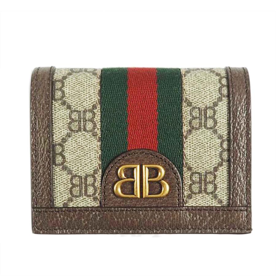 美品‼️バレンシアガ　ミニ財布　　balenciaga BALENCIAGA バレンシアガ ミニ財布 三つ折り財布 小銭入れ有り