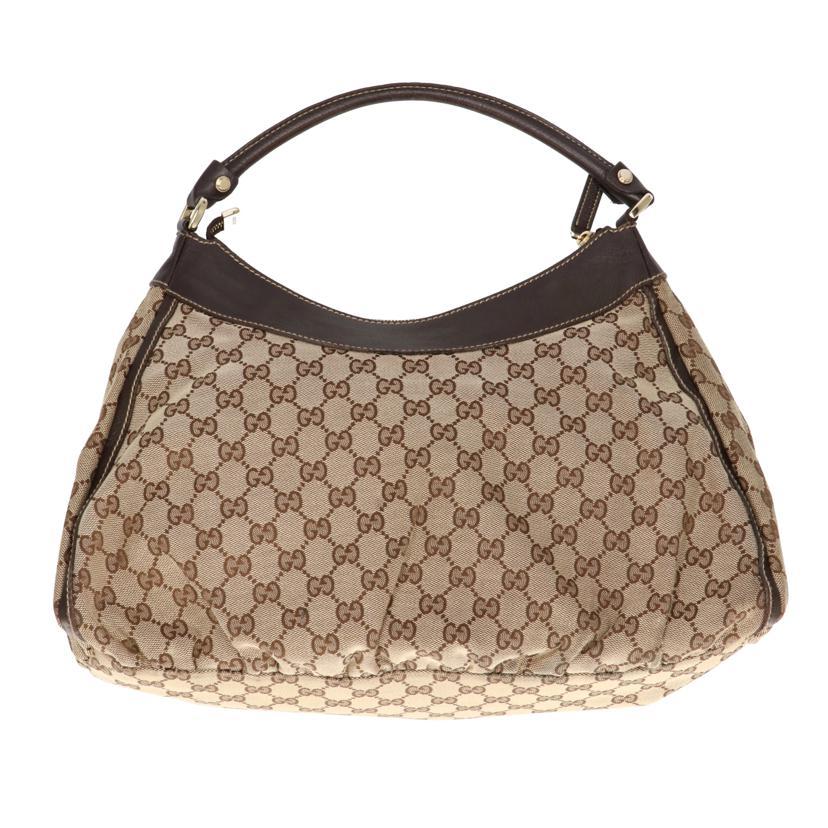 GUCCI（グッチ） グッチ/アビー GGキャンバス/レザー ワンショルダー 