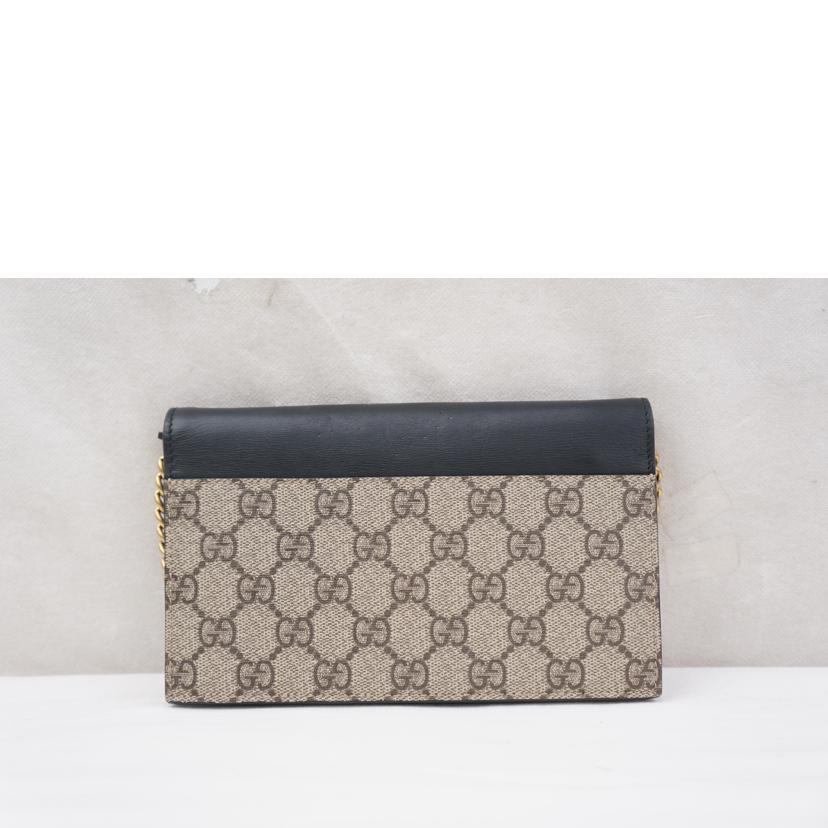 GUCCI（グッチ） グッチ/GGスプリーム チェーンウォレット /431478/095