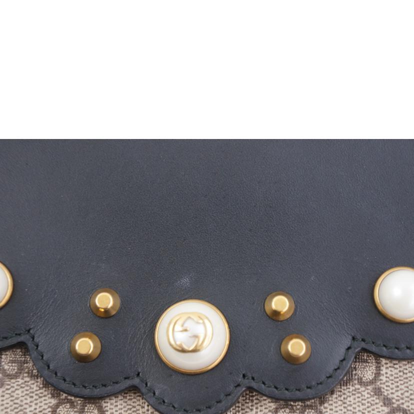 GUCCI（グッチ） グッチ/GGスプリーム チェーンウォレット /431478/095
