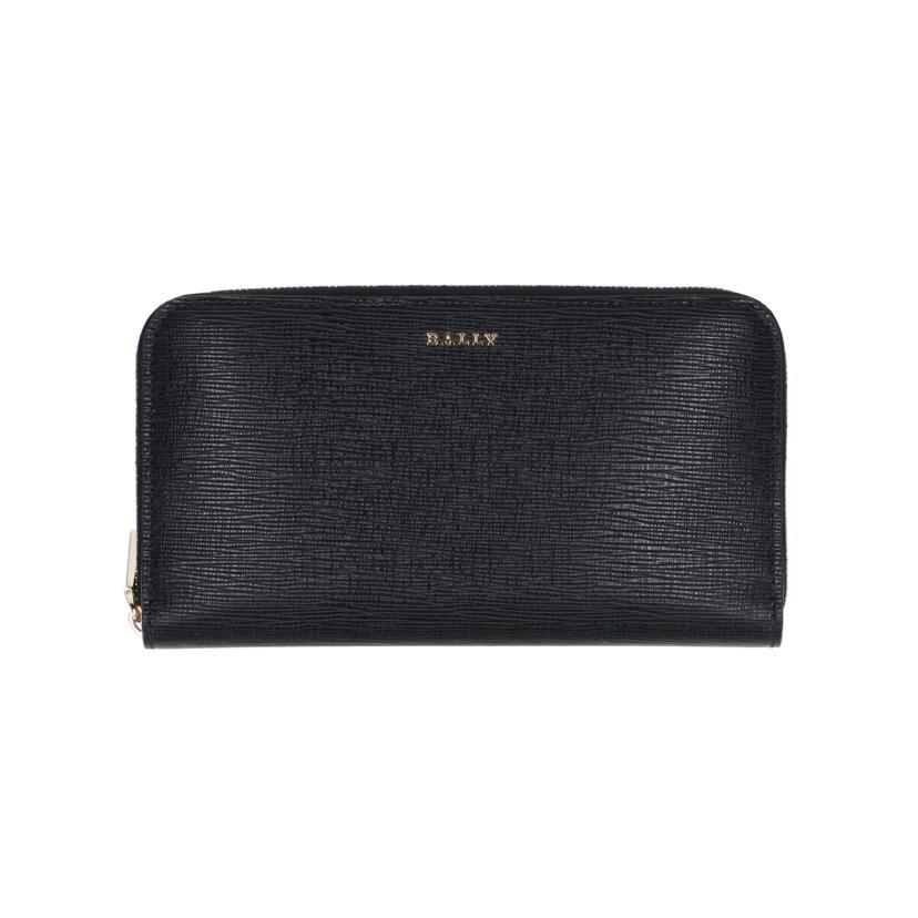 希少品 BALLY 無地 長財布 レア ラウンドファスナー BALLY バリー