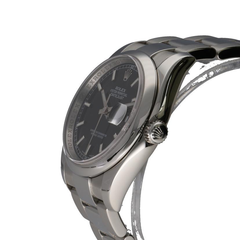 ROLEX ロレックス/デイトジャスト・ブラック/D番/116200/D92**********/ROLEX/SAランク/94【中古】 br>ROLEX ロレックス/デイトジャスト・ブラック/D番/116200/D92
