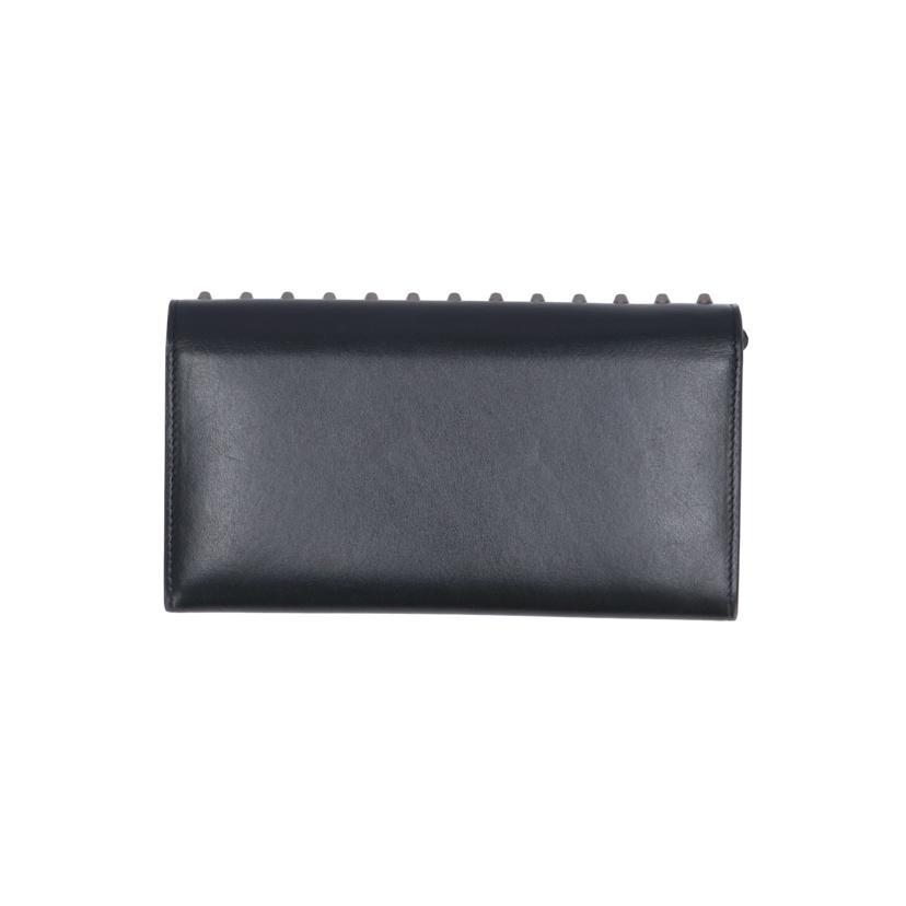 C.Louboutin クリスチャンルブタン/スパイクZIP長財布/ブランドバック/ABランク/21【中古】 C.Louboutin クリスチャンルブタン/スパイクZIP長財布/ブランドバック