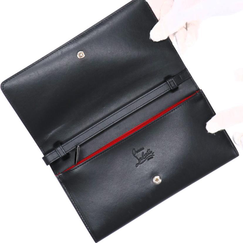 C.Louboutin クリスチャンルブタン/スパイクZIP長財布/ブランドバック/ABランク/21【中古】 C.Louboutin クリスチャンルブタン/スパイクZIP長財布/ブランドバック
