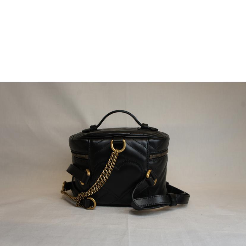 GUCCI（グッチ） グッチ/GGマーモントキルティングレザーリュック
