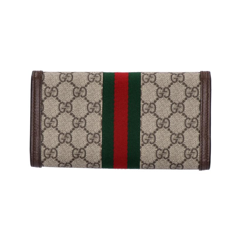 箱無し‼️未使用！グッチ コンチネンタルウォレット ブラウン 523153 GUCCI(グッチ) GG コンチネンタルウォレットGG柄財布523153