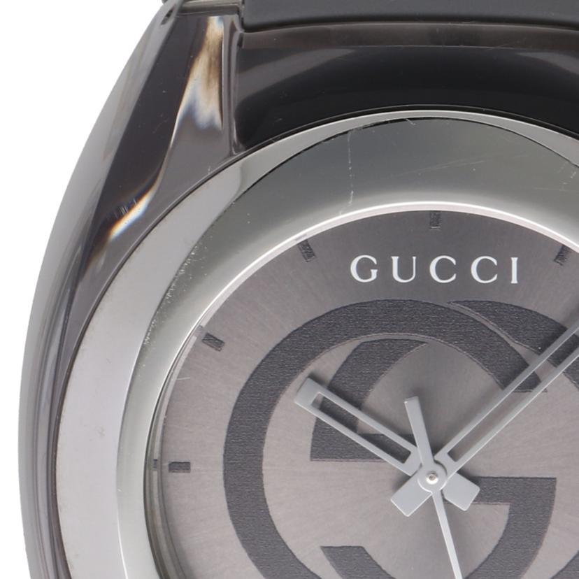 GUCCI（グッチ） グッチ/シンク・グレー/メンズ/クオーツ/137.1/179