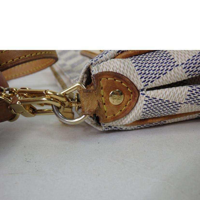 LOUIS VUITTON ルイヴィトン/エヴァ/ダミエ・アズール/N55214/SD0***/ルイ・ヴィトン/BCランク/01【中古】 LOUIS VUITTON】ルイヴィトン『ダミエ アズール エヴァ』N55214