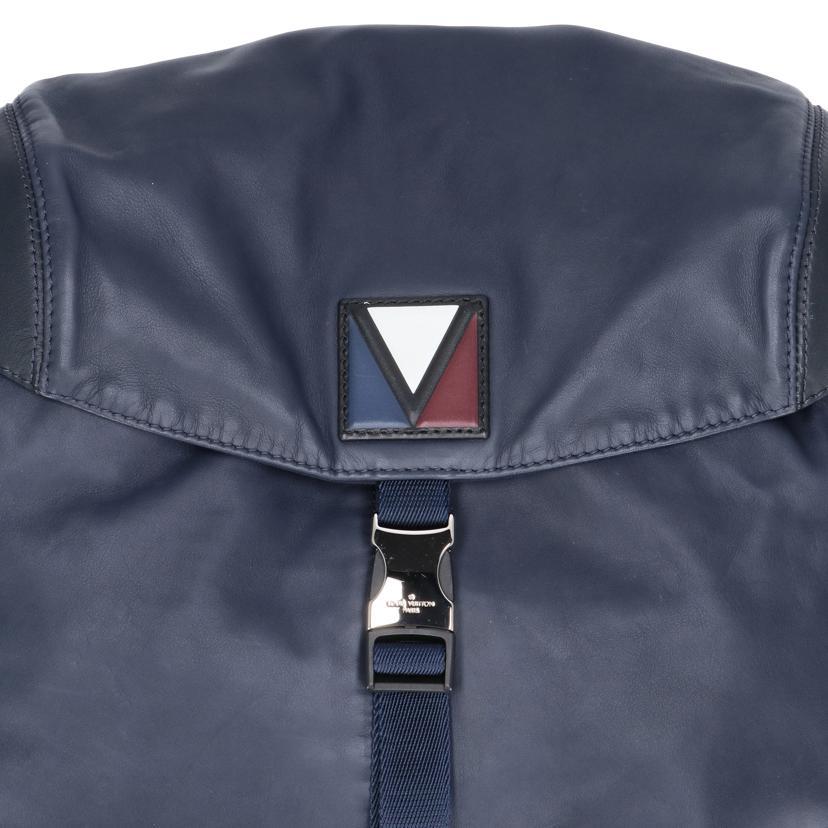 br>LOUIS VUITTON ルイヴィトン/パルスバックパック/Vライン/ネイビー 