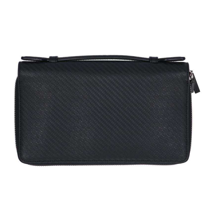 br>dunhill ダンヒル/シャーシダブルジップオーガナイザー/L2J214A/AB